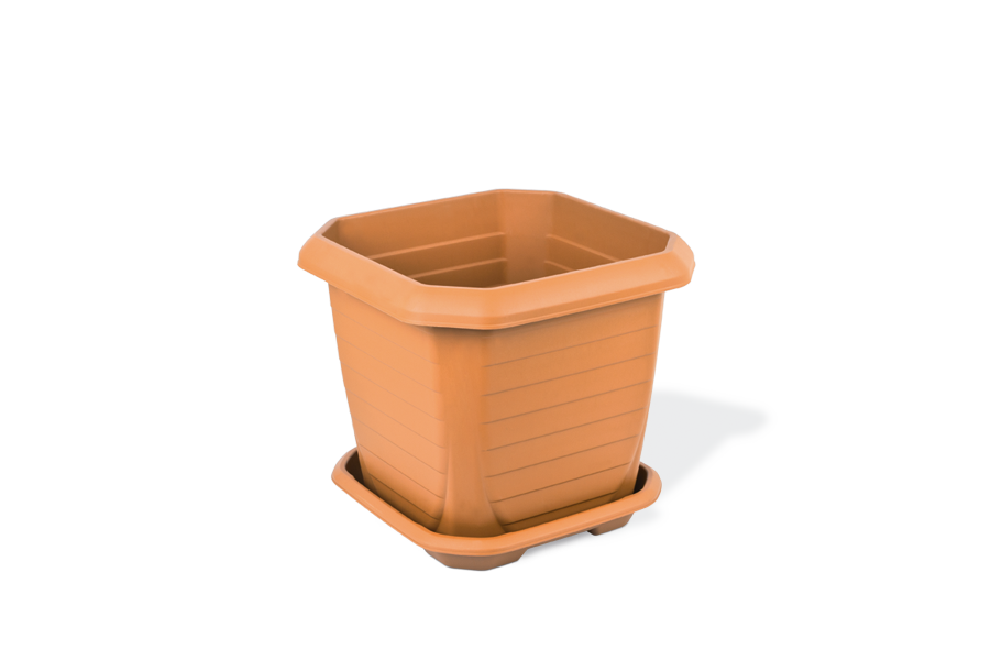 Outdoor Square Plant Pot Small