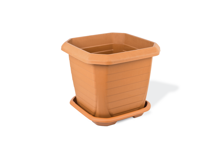 Outdoor Square Plant Pot Medium